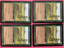 4x Harvest Wurm MtG Weatherlight (lightly played)