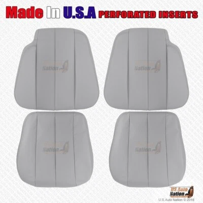 1990 TO 1995 For Mercedes Benz SL300 SL320 SL500 SL600 Front Leather Cover Gray - Image 1 of 4