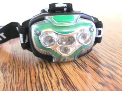 Defiant LED Headlight With 3 Settings, Adjustable Headlamp Headband - Image 1 of 4