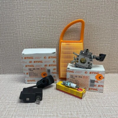 Carburador Stihl 4282 120 0610 4282 400 1310 MÓDULO DE ENCENDIDO + NGK + Filtro de aire Foto 1 de 4