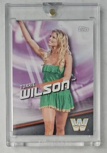 Torrie Wilson 2016 Topps WWE Divas Revolution #9 Blank Back Proof Card 1/1 - Picture 1 of 2
