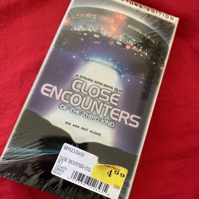 1998 Close Encounters of the Third Kind VHS Collectors Edition Factory Sealed - Image 1 of 4