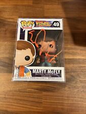 Pop Funko #49 Back To The Future Marty McFly Signed With Beckett authentication