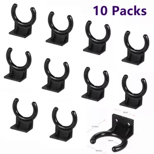 10 PIEZAS Micrófono Inalámbrico Gancho Micrófono Soporte Montaje en Pared Clip Abrazadera Colgador Estante F2F8 - Imagen 1 de 8