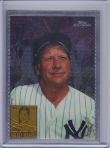 MICKEY MANTLE 1996 Topps Chrome #7  (B7351)
