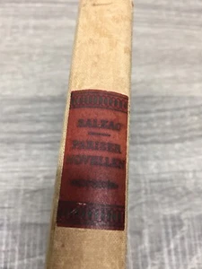 Honore De Balzac Pariser Novellen Paris Novellas In German - Bild 1 von 9
