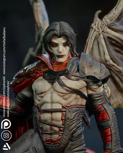 Vampire Raziel Sculpture (200mm) /3D Printed/Unpainted/Unassembled - Picture 1 of 7