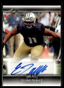 2017 Leaf Draft Autographs Elijah Qualls Auto Washington Huskies #A-EQ1 - Picture 1 of 2