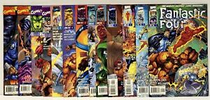 FANTASTIC FOUR #s 1 -123 Set [2nd 1996 Comics Marvel] NM Jim Lee Doom Galactus