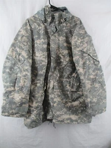 Army Gore-Tex Large Long Parka/Coat/Jacket Digital Camo ACU Waterproof USGI - Picture 1 of 2