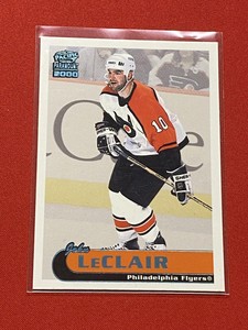 John LeClair # Flyers # 1999-00 Pacific PARAMOUNT ICE BLUE PARALLEL #172