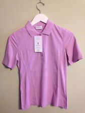 NWT Golfino Women's Golf Sun Protection Polo orchid size 4 6 10 NEW 8239022 $99