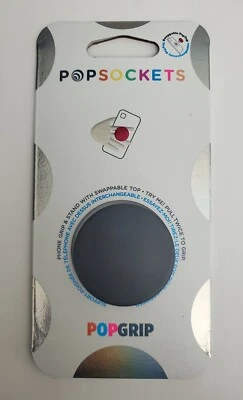 PopSockets PopGrip Solid Black Swappable Top for Phones & Tablets Black - Image 1 of 4