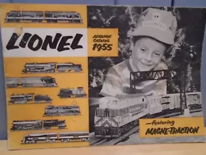 ORIGINAL LIONEL 1955 ADVANCE CATALOG IN GOOD CONDITION - Picture 1 of 7