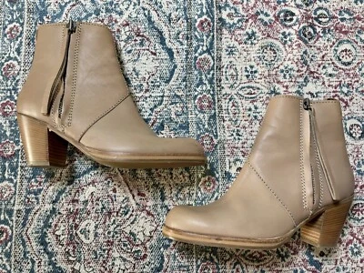 *BOTINES DE CUERO VAQUERO PISTOLA BEIGE MARRÓN ACNE STUDIOS* Foto 1 de 4
