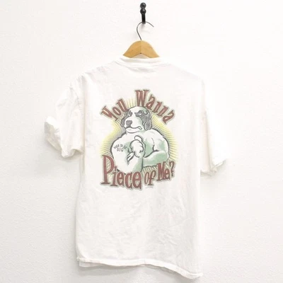 Винтажная футболка You Wanna Piece Of Me Big Dogs спортивная одежда большой размер - Изображение 1 из 4