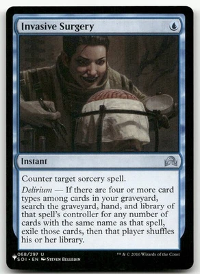 Invasive Surgery #068/297 (NM) List Reprints LIST LIST Magic MTG - Image 1 of 2