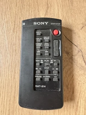 Genuine Sony RMT-814 Remote Control - For Sony Camcorders - Image 1 of 3