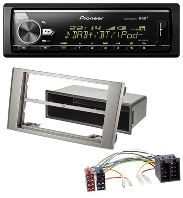 Pioneer Bluetooth USB DAB MP3 Autoradio für Iveco Daily (2006-2014) silber - Bild 1 von 4