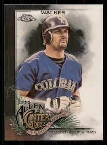 Larry Walker 2022 Topps Allen & Ginter Chrome #23 Colorado Rockies - Bild 1 von 2