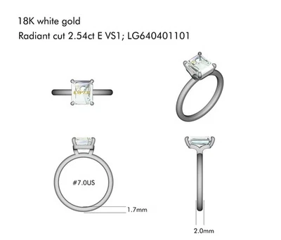 Custom Lab-Grown Diamond Jewellery Design Service Bespoke Ring Pendant Bracelet - Image 1 of 4