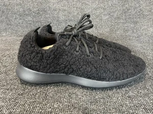 Allbirds Wool Casual Comfort Shoes Sneakers Black/Black Lace Men's Size 12 NEW - Picture 1 of 8