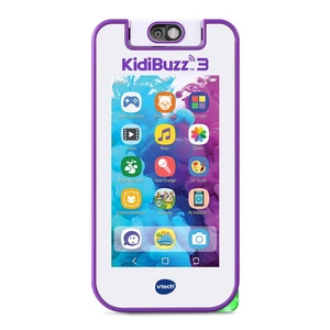 Appareil intelligent VTech KidiBuzz 3 - 5411 - Violet - Photo 1/3