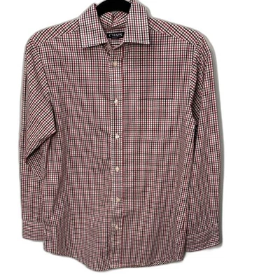 Camisa Chaps Roja Blanca y Negra A Cuadros Talla 14/16 Niño Foto 1 de 4