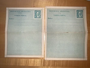 🏴☠️ Argentina postal stationery collection Lot Of 2 - Picture 1 of 2