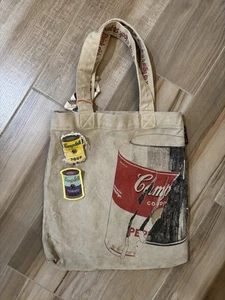 Andy Warhol Tote Bag Campbell Soup Vintage Canvas Bag - Picture 1 of 6