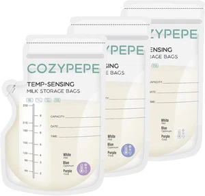 200 Pezzi Sacchetti Latte Materno, Sacchetti per Latte Materno Da 250Ml Con Becc - Foto 1 di 12