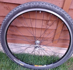 Shimano Deore XT M750 hub mavic X517 rim Wheel- Retro 26" 32h - Picture 1 of 7