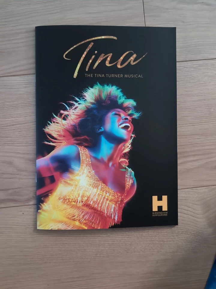 Tina Turner The Musical Programme Birmingham UK Tour Merchandise Collectable