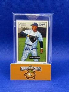 2005 Bowman Heritage Original Auto 12/24 Melky Cabrera #109 - Picture 1 of 2