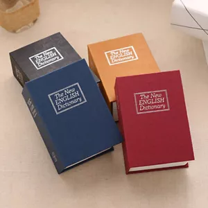 Dictionary Mini Safe Box Book Money Hidden Secret Security Safe Lock Cash Mo;k; - Imagen 1 de 15