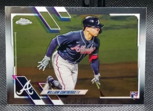 2021 Topps Chrome - William Contreras RC #51 Milwaukee Brewers - Picture 1 of 2