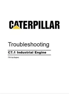 Manual completo de solución de problemas para motor industrial Caterpillar C7.1 - Imagen 1 de 1