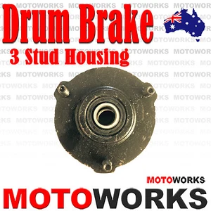 3 Stud Drum Brake Housing Wheel Hub 50cc 110cc 125cc ATV QUAD Bike Gokart Buggy - Picture 1 of 5