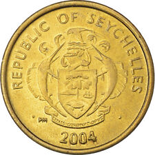 [#387656] Moneta, Seszele, Cent, 2004, British Royal Mint, MS(60-62), Mosiądz, K