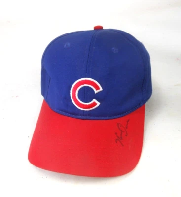 Chicago Cubs Kevin Orie Autographed Baseball Cap Snapback Hat - Image 1 of 4