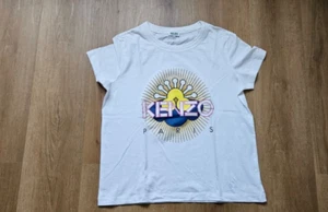 Kenzo T-Shirt, Paris Gr.M , weiß Shirt m Print wNEU - Bild 1 von 6