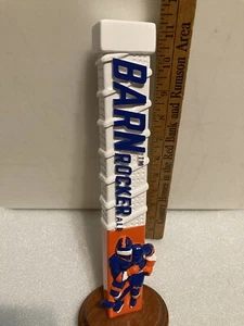 OYSTER BAY BARN ROCKER HOCKEY STICK & PLAYER draft beer tap handle. NEW YORK - Picture 1 of 19