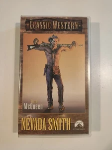 NEVADA SMITH STEVE MCQUEEN - VHS PARAMOUNT CLASSIC WESTERN *SELTEN* - Bild 1 von 4