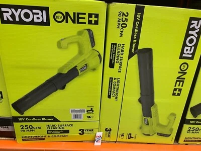 RYOBI CANADA 18V Cordless Leaf Blower/Sweeper 4.0Ah Battery Charger - Image 1 of 4