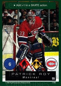1995-96 Playoff One on One #55 Patrick Roy - Picture 1 of 1