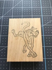 Goofy Dog Rubber Stamp by The Cottage Stamper New! - Picture 1 of 6