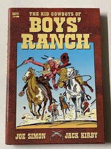 The Kid Cowboys of Boys' Ranch Hardcover SIGNED BY JOE SIMON w/ COA Marvel - Picture 1 of 4