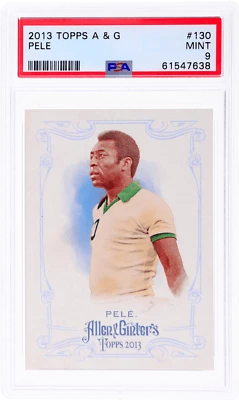 2013 Topps Allen and Ginter Pele #130A PSA 9 - Image 1 of 2