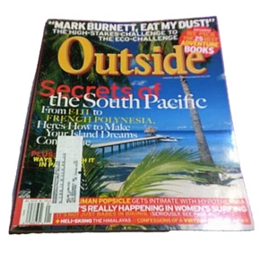 Outside Magazine January 2003 South Pacific Surfing Camping Backpacking - Picture 1 of 1