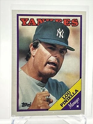 Tarjeta de béisbol 1988 Topps Lou Piniella #44 como nueva envío gratuito Foto 1 de 3